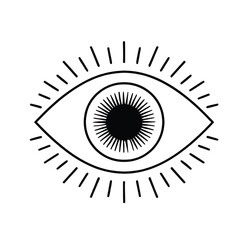 Fototapeta premium design illustration vector ico eye
