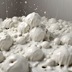 Obraz premium bowl of fluffy clouds