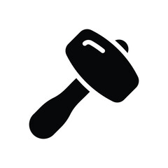Mallet vector icon