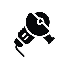 Angle Grinder vector icon