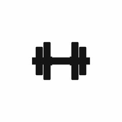 Obraz premium Letter H logo symbol for fitness or gym center
