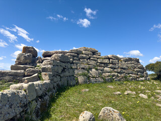 Tomb of the Giants Somu de Sorcu in the Giara di Siddi in central Sardinia