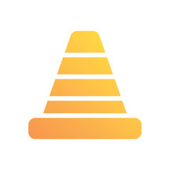 Road Cone vector icon