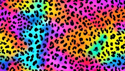 
leopard texture, fashionable colorful background, animal pattern texture