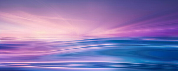 soothing horizontal gradient of violet and cerulean, ideal for an elegant abstract background