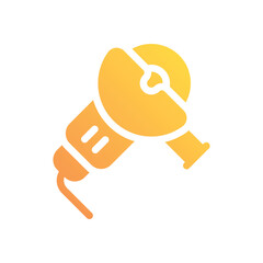 Angle Grinder vector icon