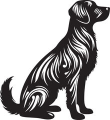 dog vector illustration