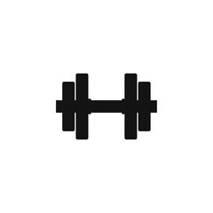 Letter H logo symbol for fitness or gym center