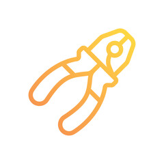 Pliers vector icon