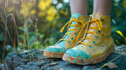 shoes, boots, shoe, foot, walking, feet, woman, boot, jeans, hiking, legs, leather, footwear, nature, fashion, leg, sport, dirty, closeup, autumn, outdoors, outdoor, forest