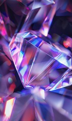 Abstract fusion of angular diamond forms and organic textures , Background Image For Website