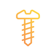 Screws vector icon