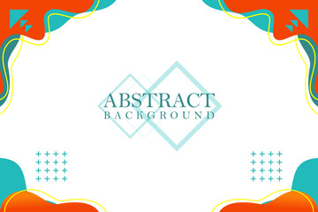 abstract background colorful gradient design, white green modern wallpaper banner background