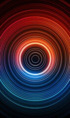 Bold contrasts and vibrant colors to make a striking statement in circle abstract backgrounds , Background Image For Website