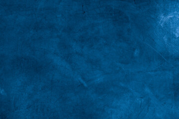 Obraz premium Old wall pattern texture cement blue dark abstract blue color design are light with black gradient background.