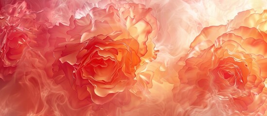Close-up of a Rose Flower on Wall