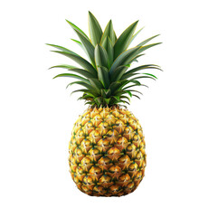 Fototapeta premium Pineapple isolated on white background