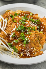 Fried Chinese Egg Foo Young