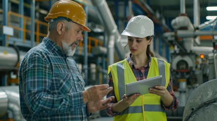 Engineers Consulting in Industry Setting