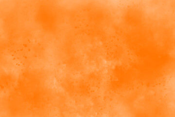 Abstract orange color watercolor background. Watercolor background. Abstract watercolor cloud texture. Oil paint background.