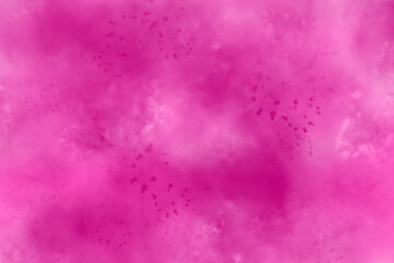 Abstract pink color watercolor background. Watercolor background. Abstract watercolor cloud...