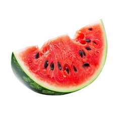 Watermelon isolated on PNG background
