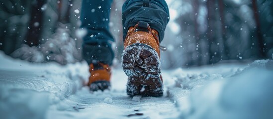 Person Snowboarding Through Snow