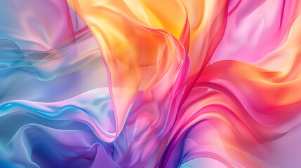 Naklejka premium A vibrant and dynamic abstract background, filled with a myriad of colors and shapes, creating an eye-catching and energetic visual experience.