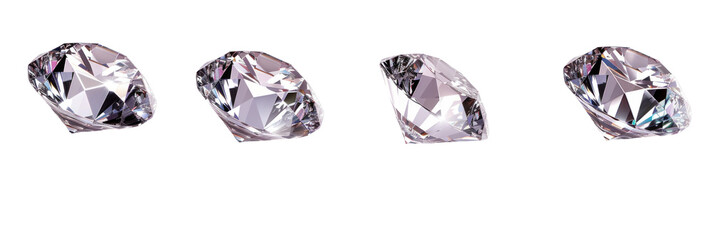 Diamonds for a luxury jewelry advertisement