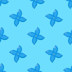 seamless pattern with flowers 