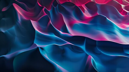 Obraz premium Create a 3D rendering of a landscape with rolling hills