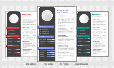 I will design professional resume or CV