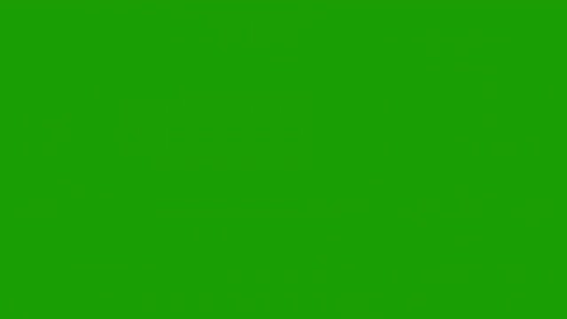 The flag of Thailand waving transition 4K animation over an easily keyable background. Green screen and luma matte.	
