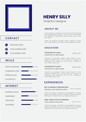 I will design professional resume or CV