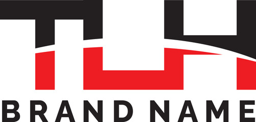 TLP splash initial logo design letter