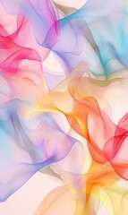Minimalist interpretation of abstract patterns using a bright and colorful palette for modern backgrounds , Banner Image For Website