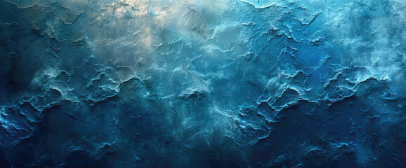  Ethereal clouds over the deep blue sea, creating an otherworldly atmosphere for a banner background. Created with Ai