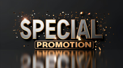 promotion word banner 