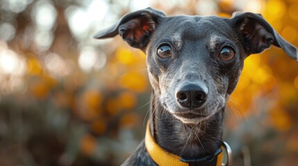 Retired racing greyhound adoption day, new families meeting their gentle dogs, hopeful atmosphere....