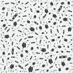 Graduation Vector Background pattern design