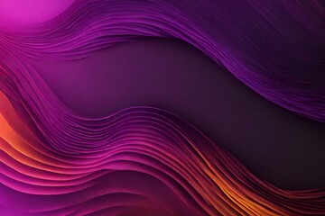Abstract grainy gradient background purple pink orange black glowing color wave dark backdrop noise texture banner poster header design