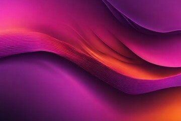 Abstract grainy gradient background purple pink orange black glowing color wave dark backdrop noise texture banner poster header design