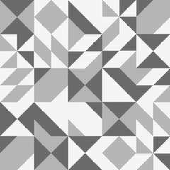 Modern Geometric Abstract in Gray