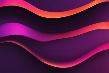 Abstract grainy gradient background purple pink orange black glowing color wave dark backdrop noise texture banner poster header design