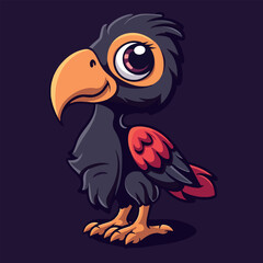 Cute dodo bird mascot vector illustration © Generative Ai