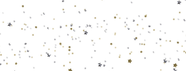 Golden Rainfall: Lose Yourself in a Mesmerizing 3D Stars Downpour