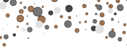 Sprinkle of Success: Spectacular 3D Illustration Showcasing Cascading gold Confetti