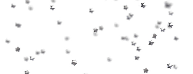 Cosmic Overture: Step Into the Allure of a 3D Gold Stars Rainfall