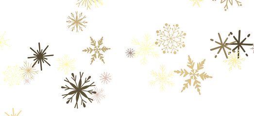 Snowflake Bliss: Striking 3D Illustration Showcasing Falling Holiday Snowflakes