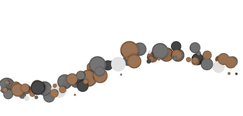 Confetti, paper triangle on the floor, fancy, colorful, celebration party